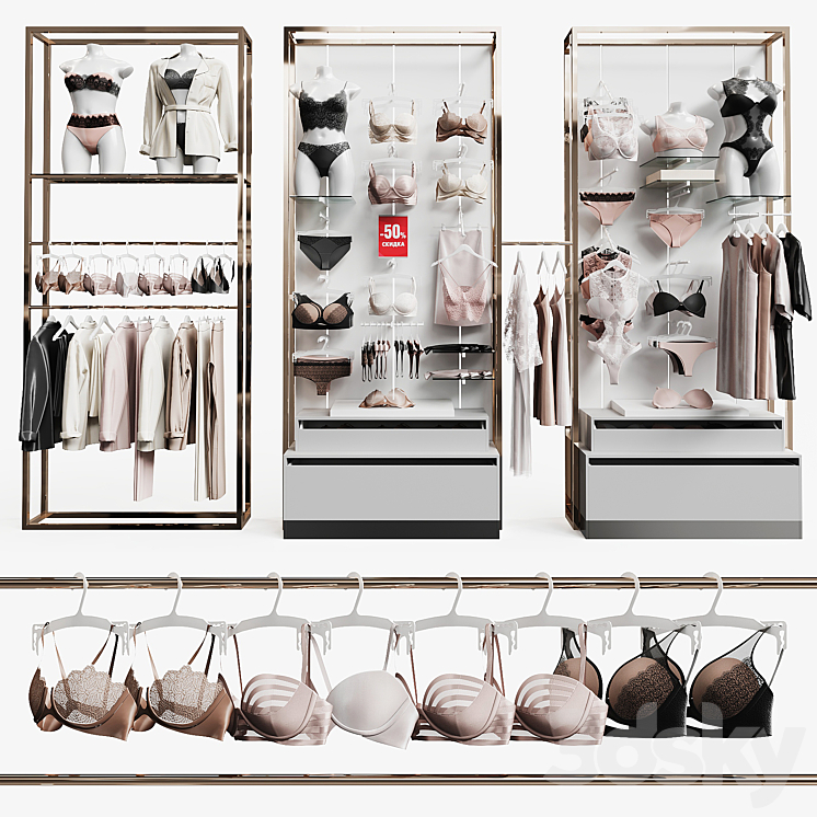 UNDERWEAR FOR THE STORE 