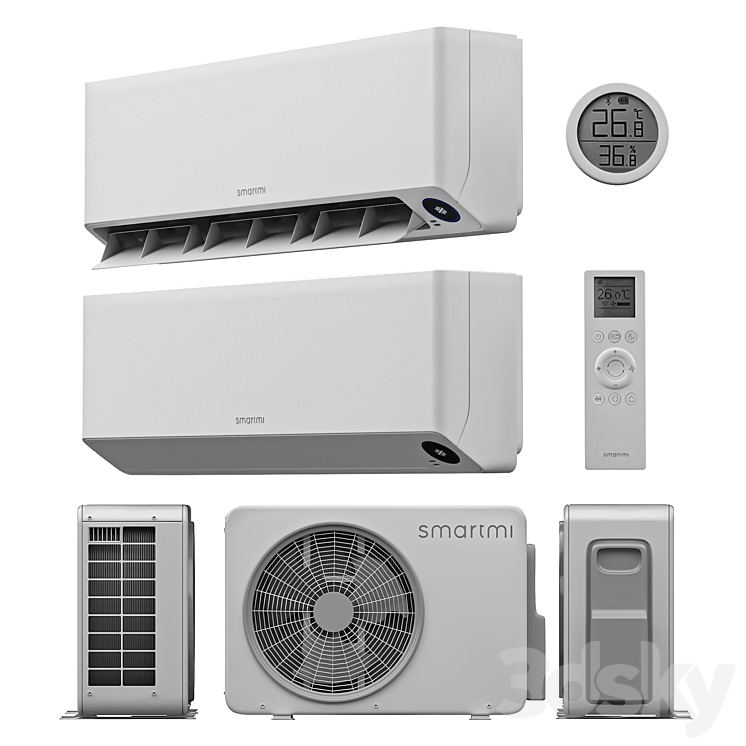 XIAOMI SMARTMI AIR CONDITIONER + OUTSIDE 