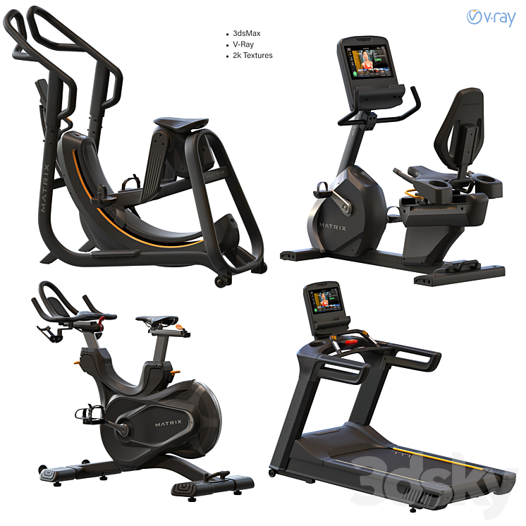MATRIX FITNESS FOR EXERCISE GYM PART 2 