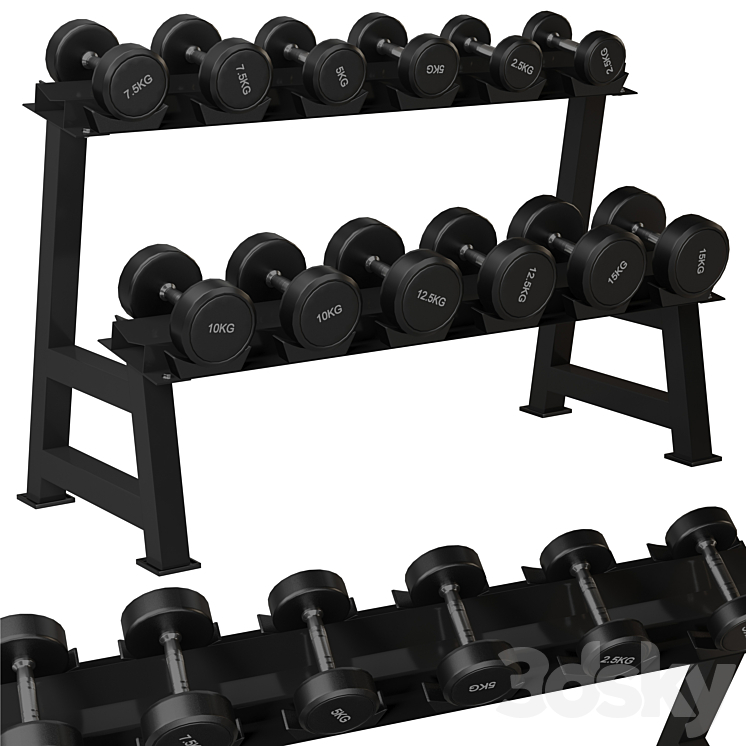 QIFFIY DUMBBELL RACK 