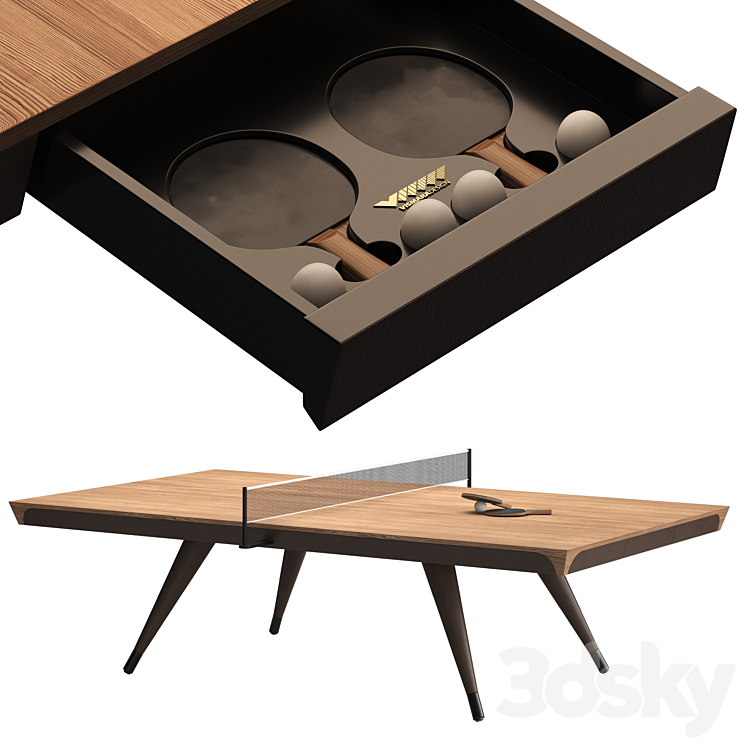 TENNIS TABLE BLADE VISMARA DESIGN 