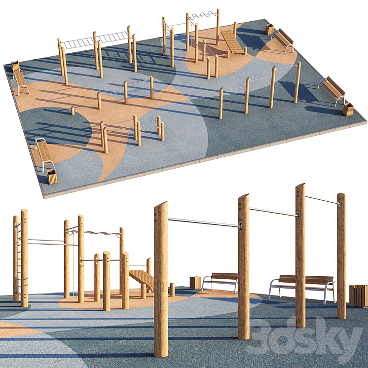 WORKOUT SPORTS GROUND PLAYGROUND 