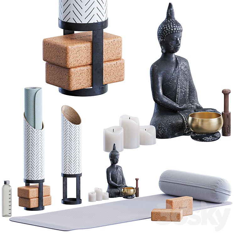YOGA AND MEDITATION SET 