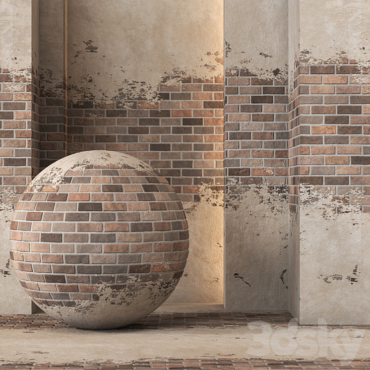 OLD BRICK TEXTURE 4K SEAMLESS TILEABLE 