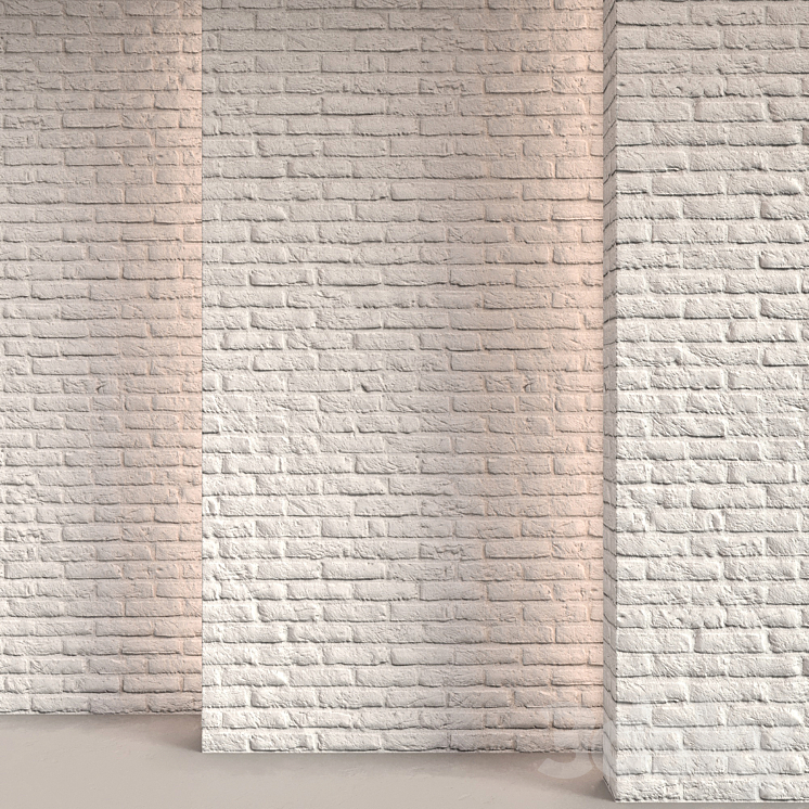 WHITE BRICK 07 