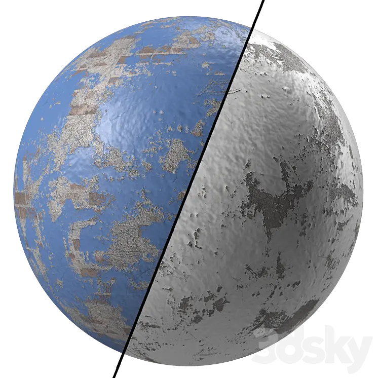 PLASTER_MATERIALS_29_PAINTED_WALL_BRICKS_SBSAR_PBR_4K_SEAMLESS 