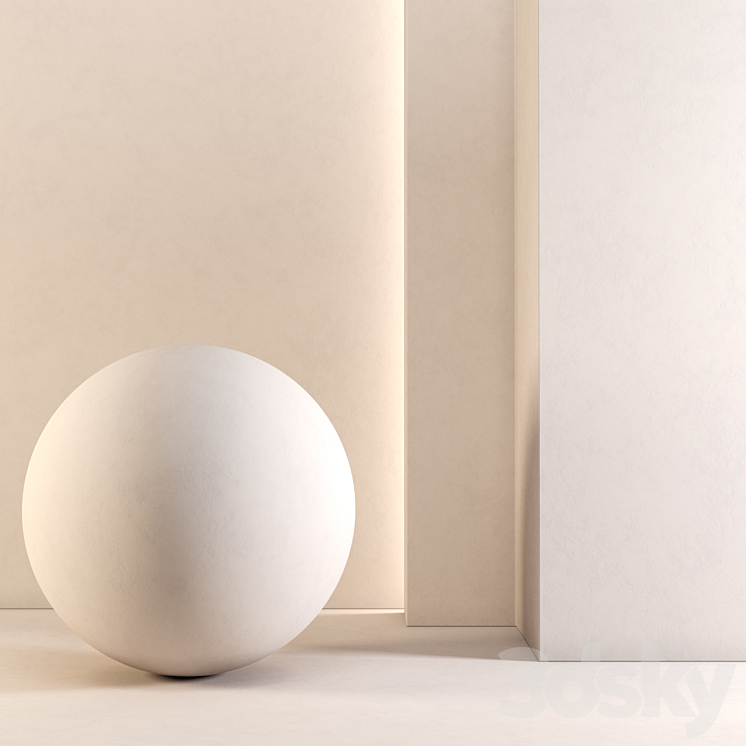 5 WALL PAINT TEXTURES 5 COLORS 4K SEAMLESS TILEABLE 