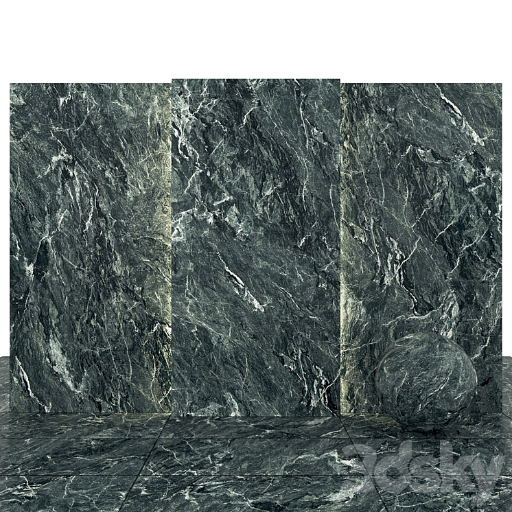 ALPS DARK GREEN MARBLE 