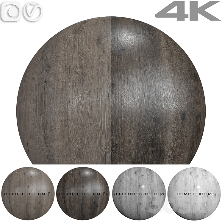 WOOD TEXTURE OAK №3 