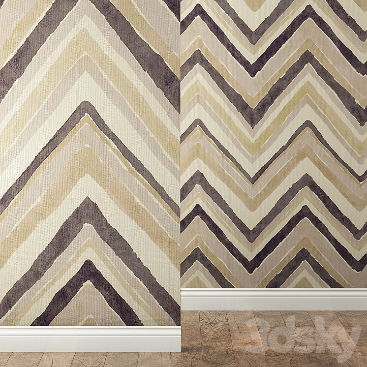 WALLPAPERS SANDERSON COLLECTION ZIGZAG 