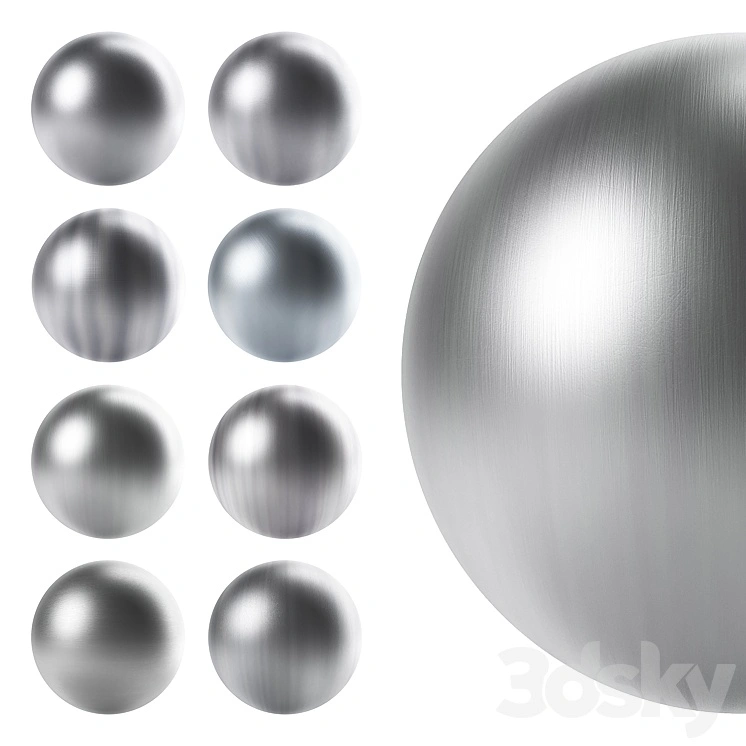 Steel Texture Set 001 