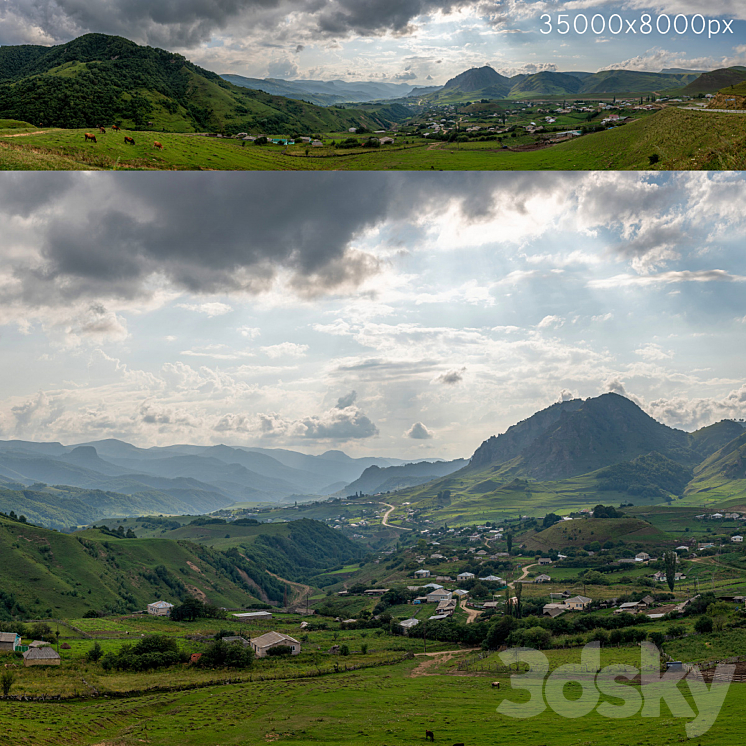 MOUNTAIN VILLAGE PANORAMA 35K 