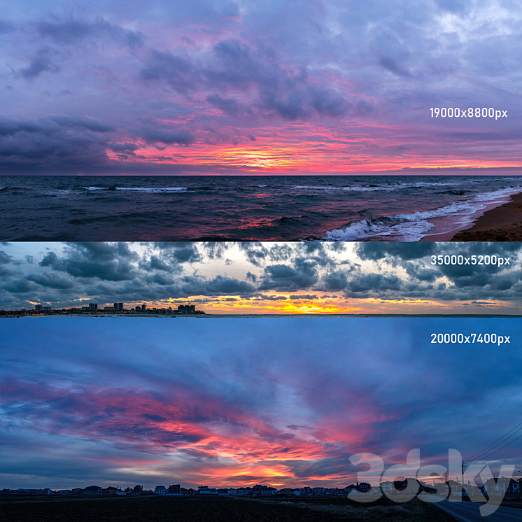 BACKGROUND OUTSIDE THE WINDOW SUNSET V4 