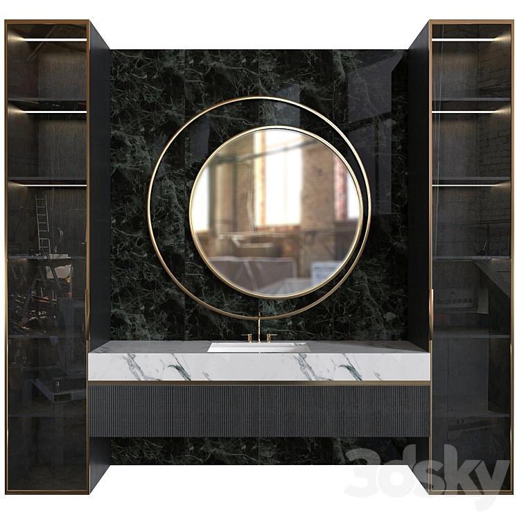 Bathroom Furniture Set_04 