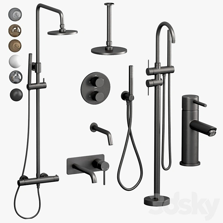 Faucets and shower sets Lusso set 2 