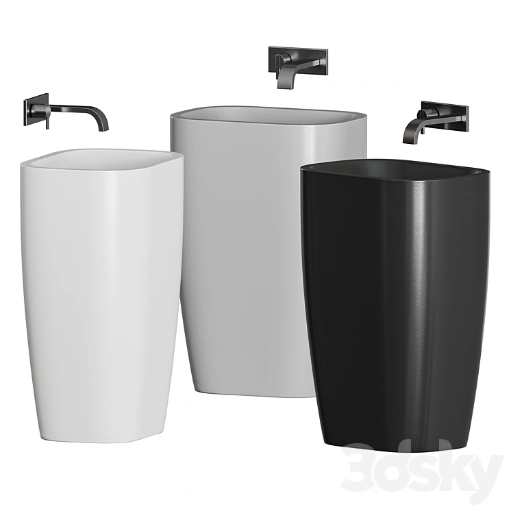 Milk Washbasin Nic Design 