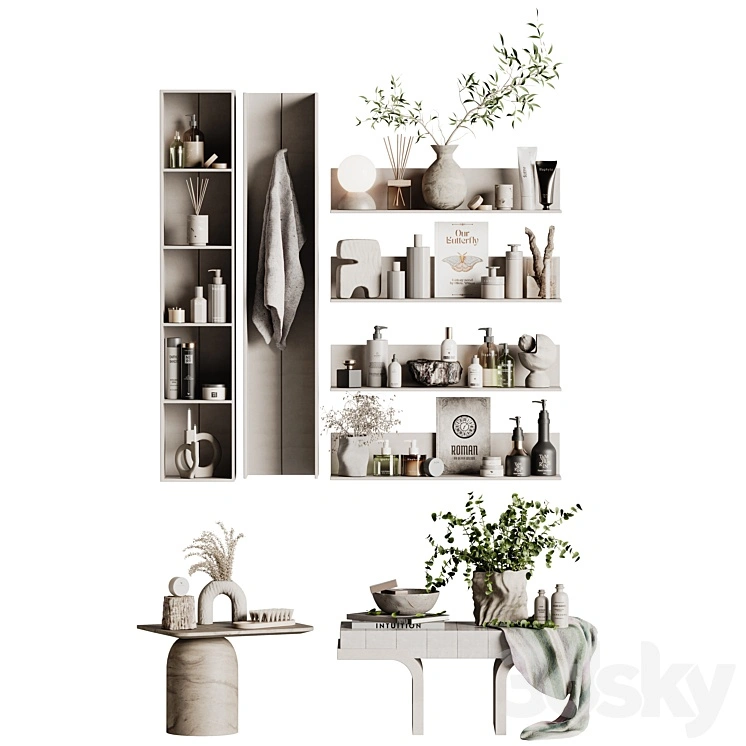 Bathroom Accessories Set 04 