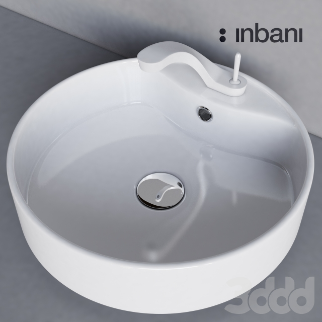 Ametis faucet and sink Inbani 