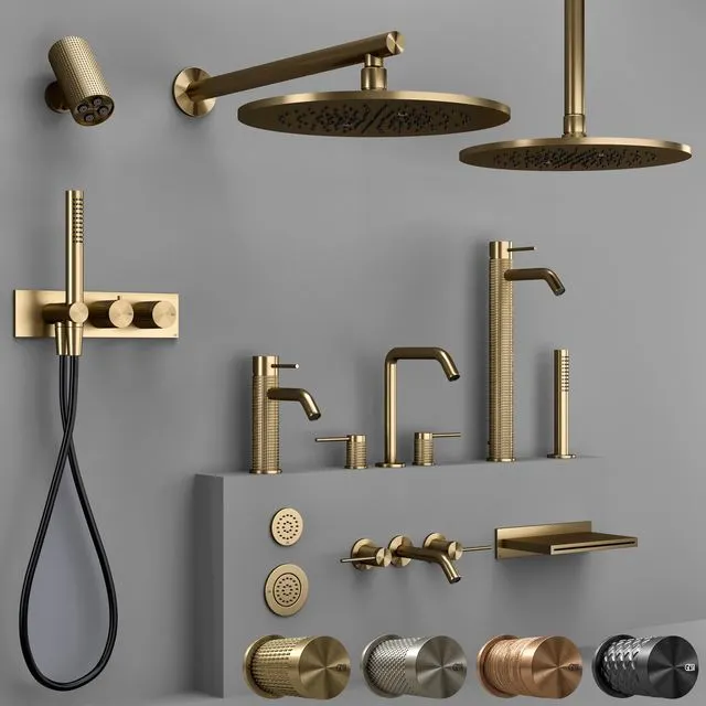 Gessi_316_collection_bathroom_faucet_set_CESELLO_MECCANICA_INTRECCIO 