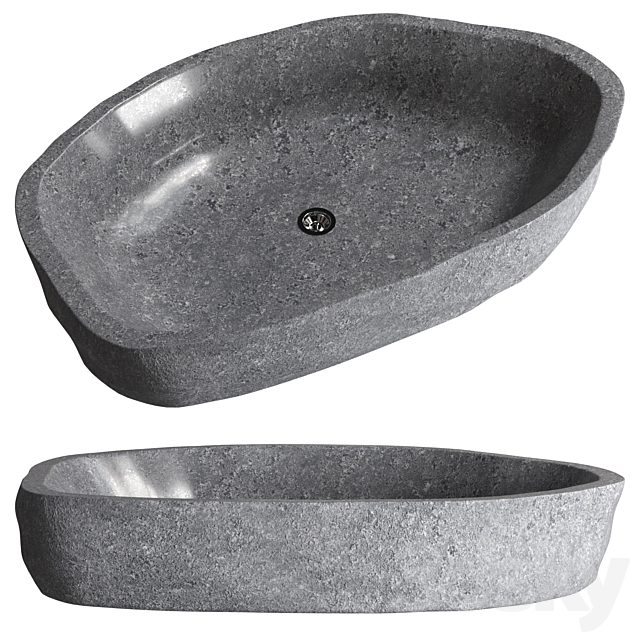 River Stone Sink 