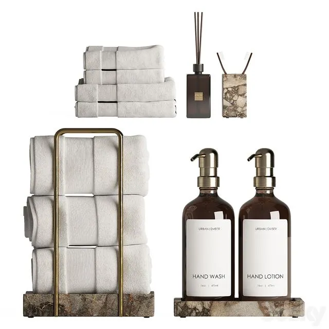 Urban Bathroom Set 001 