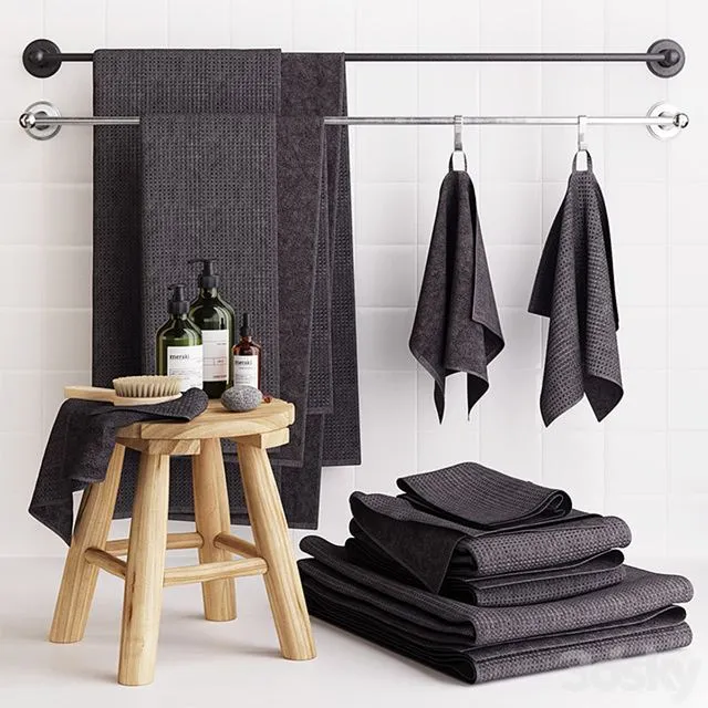 Zara Rustic Bathroom Set 