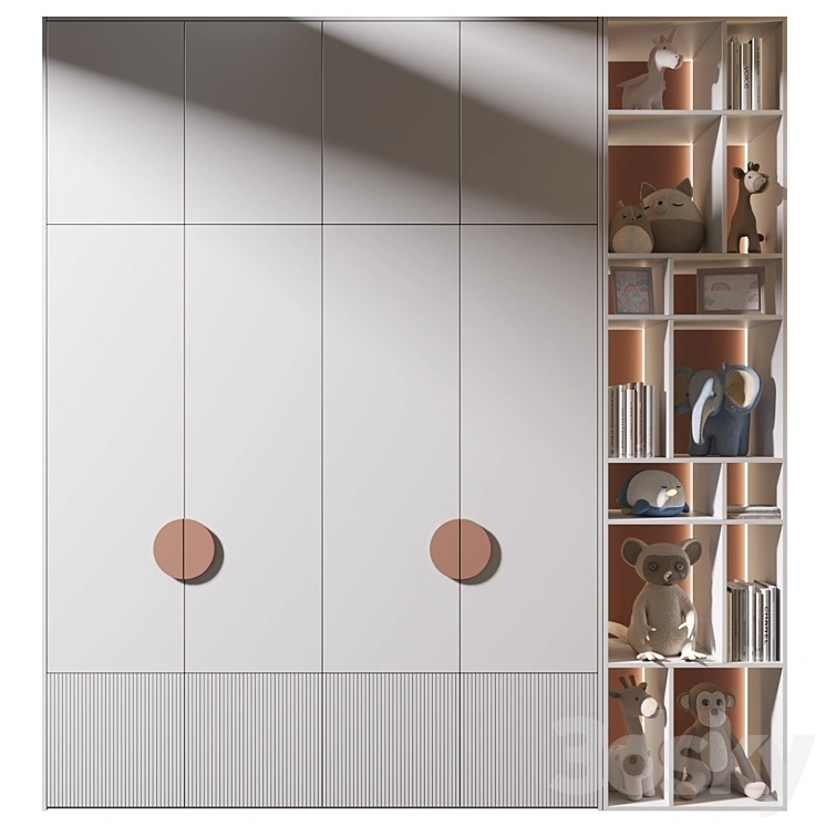 Kids Furniture Composition | 8 