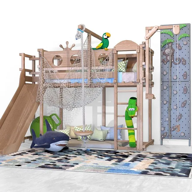 Loft bed Woodland 