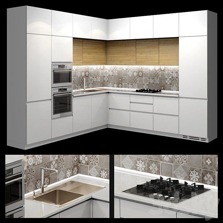 Corner kitchen 