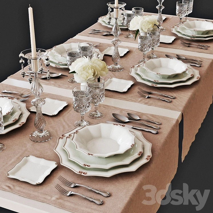 Table setting 11 
