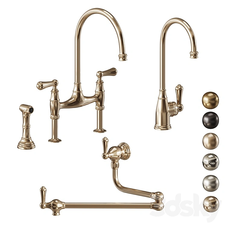 Perrin and Rowe Georgian Era Faucet 