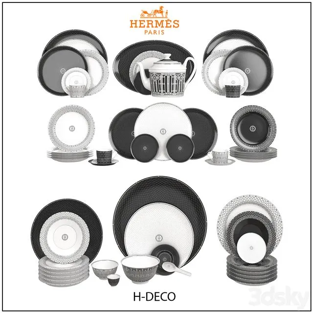 H-Deco Tableware by Hermes 