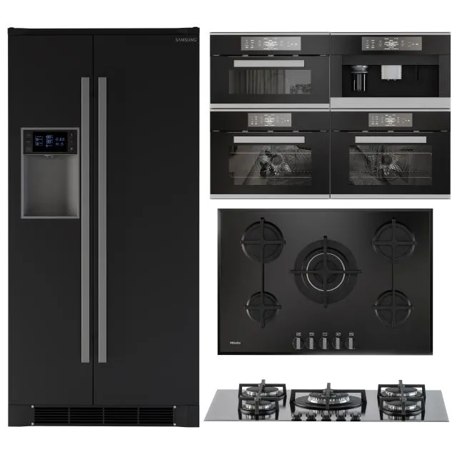 Kitchen Appliance Kit Black 