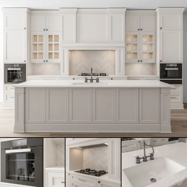 Kitchen Neo Classic White – Set 43 