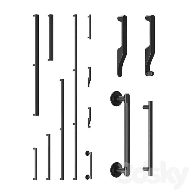 PROFILDOORS Door Handle Set 4 