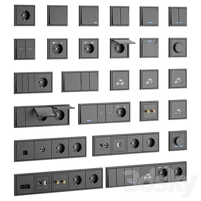 Sockets and Switches Systeme 