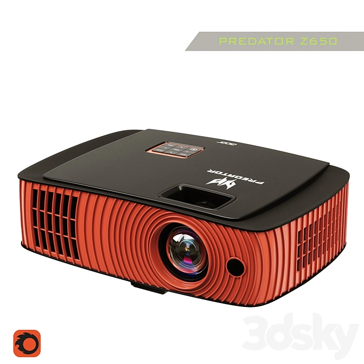 Projector Acer Predator Z650 
