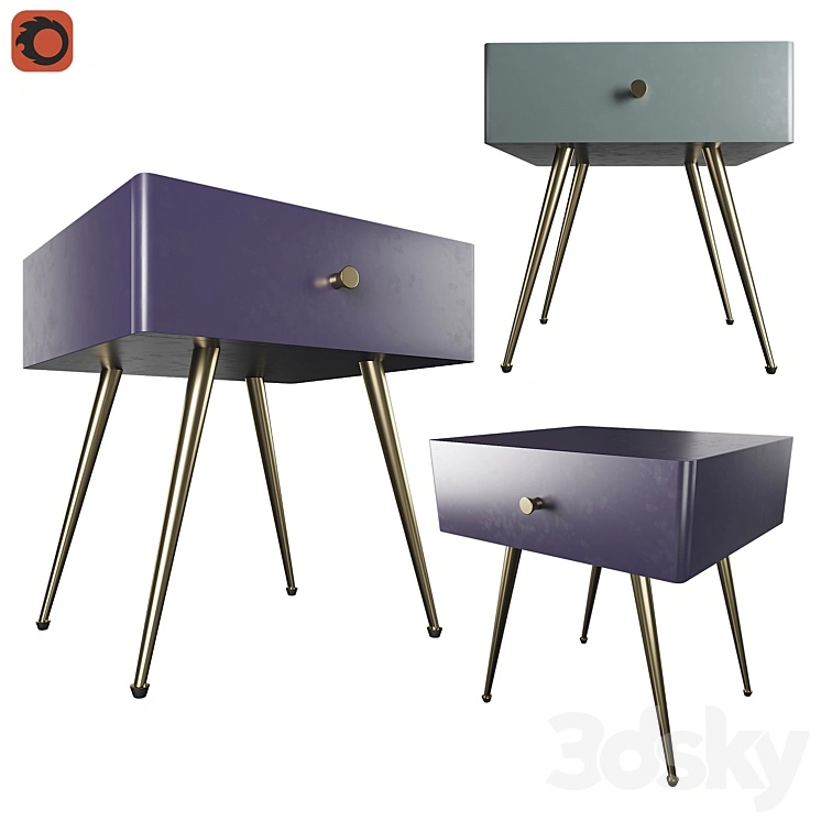 Bedside table Topim La Redoute 