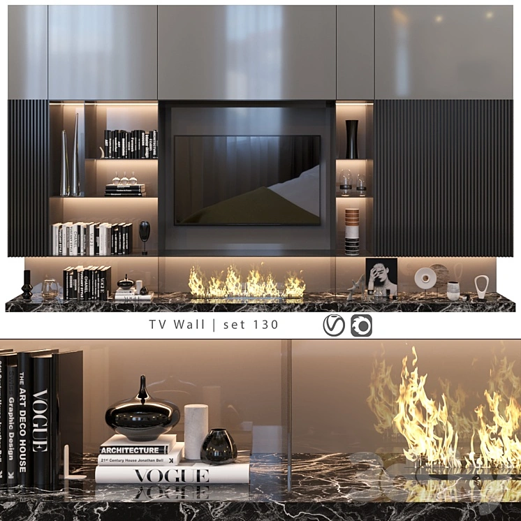 TV Wall | set 130 