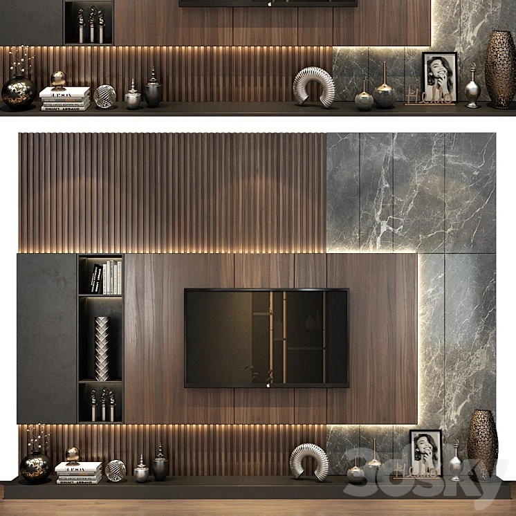 TV shelf 0492 