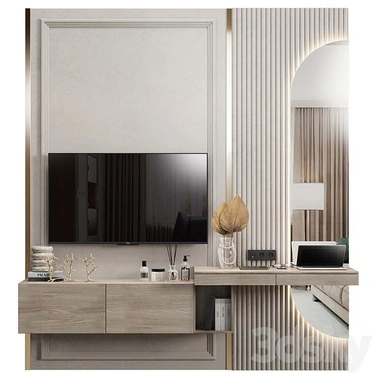 Room tv wall 10 