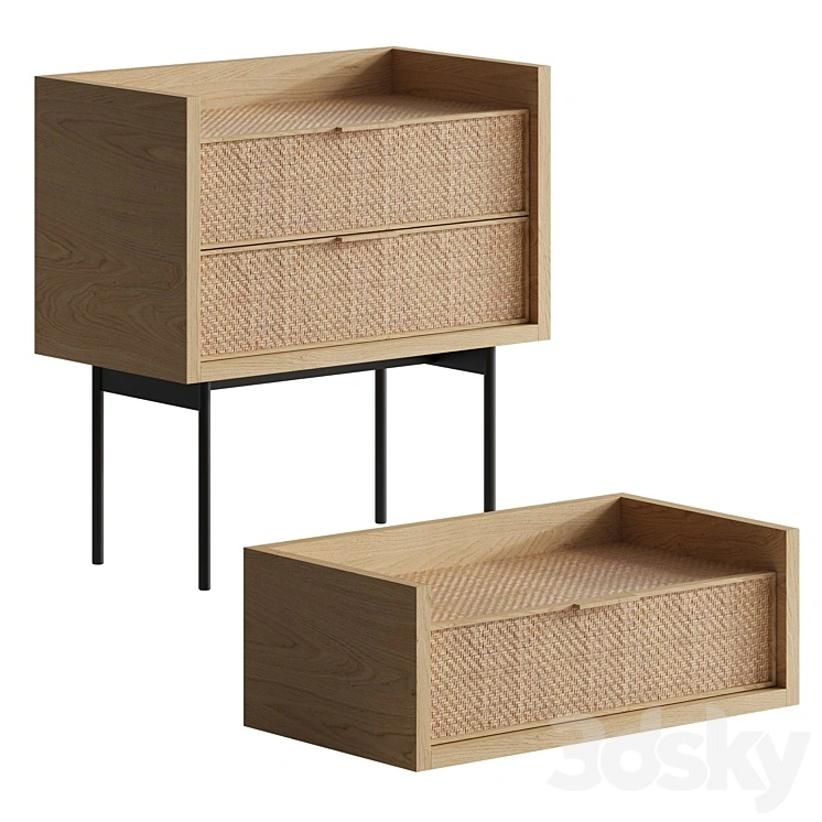 Louison bedside tables from LaRedoute 