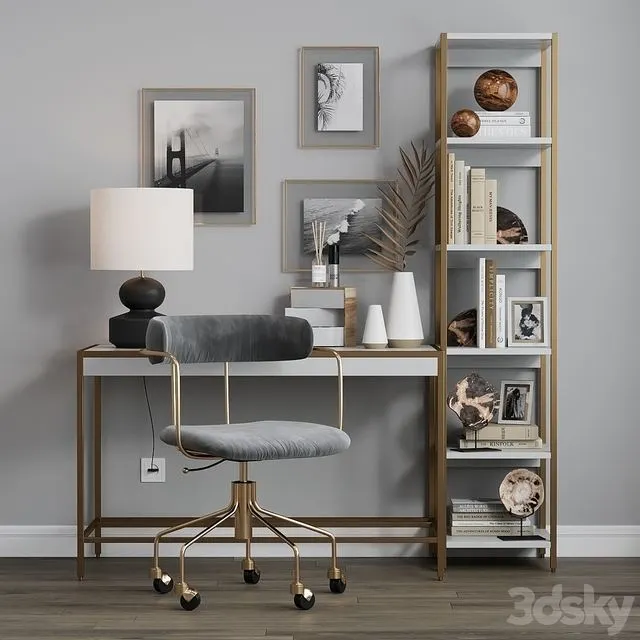 Zane Office Workplace West Elm 