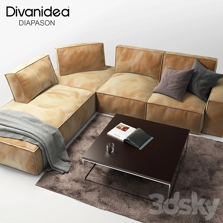 Sofa Divanidea Diapason 