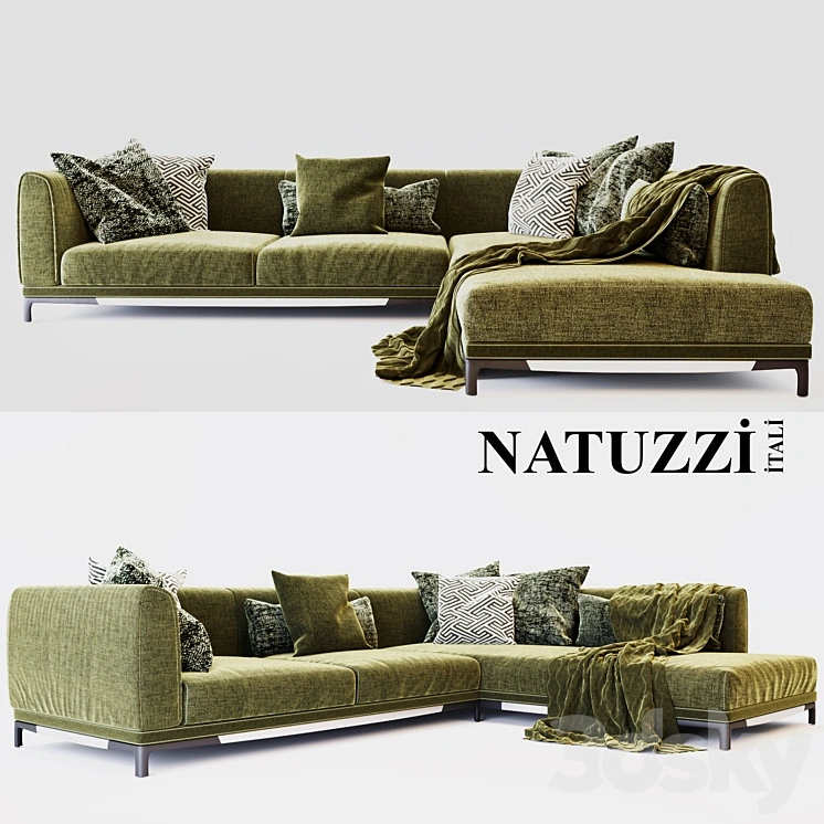 NATUZZI Sofa 
