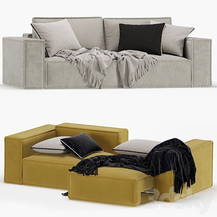 Sofa Ebi Happy Yellow Loft / Диван Эби 
