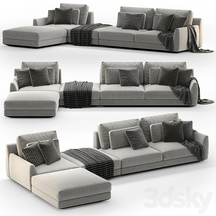Corner sofa Casamania & Horm ELLINGTON 