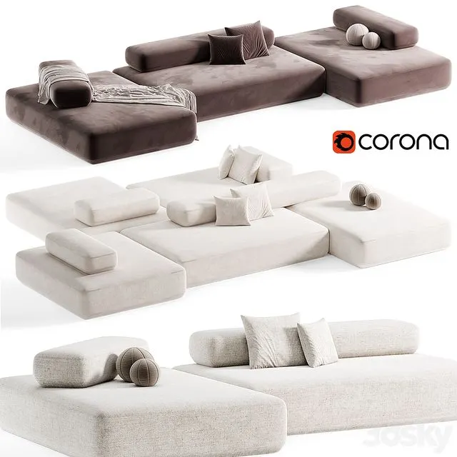 Composition Sofa Modular Sofa 