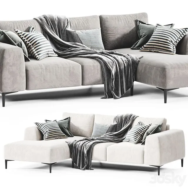 Corner sofa Cloud 