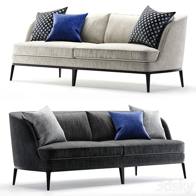 Crate and Barrel Seychelles Sofa 
